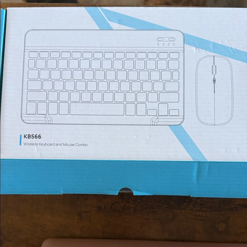 New in Box - Wireless Keyboard and Mouse Combo - Pink